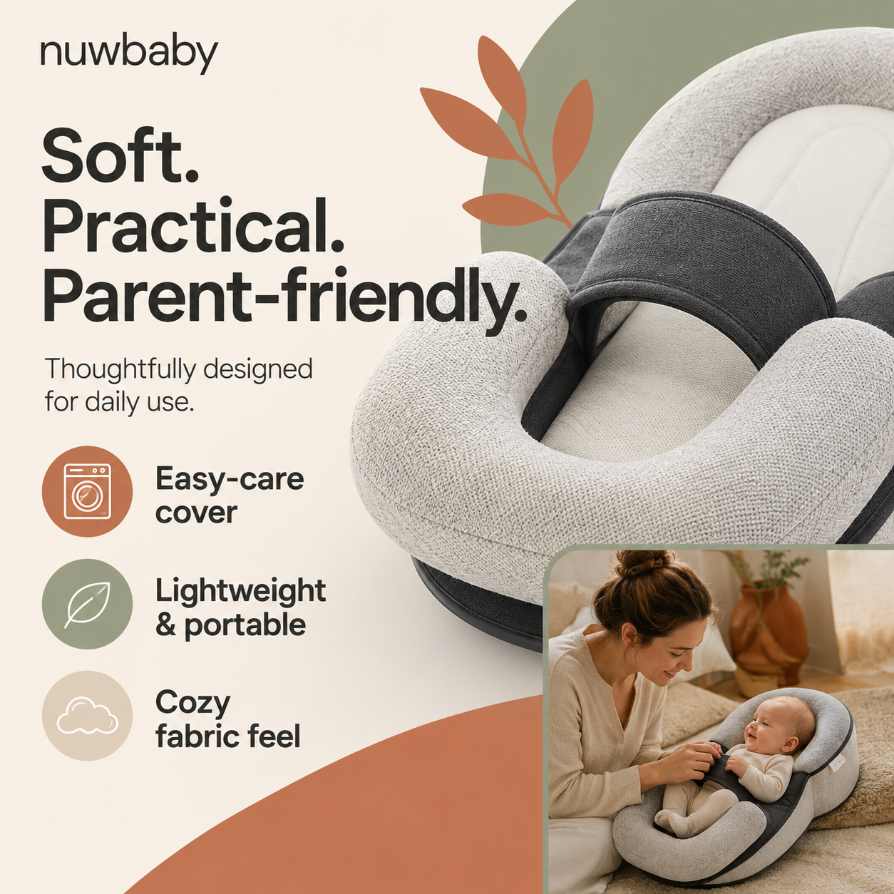 CalmCradle™ — The Anti-Reflux Feeding & Comfort Cushion