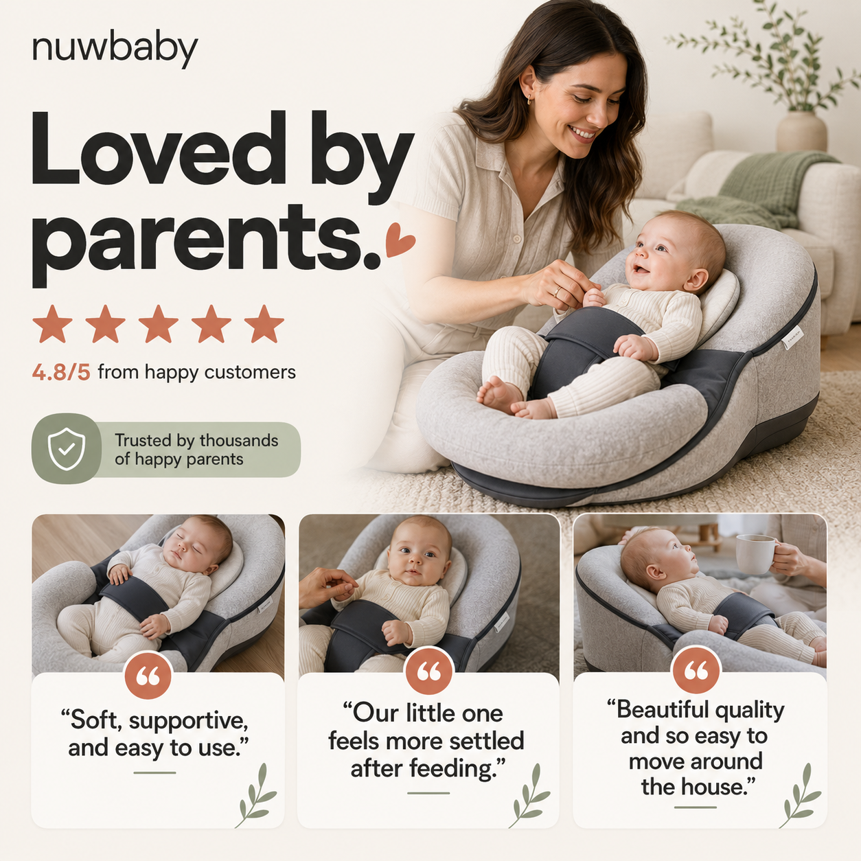 CalmCradle™ — The Anti-Reflux Feeding & Comfort Cushion